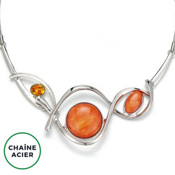Emelle - Collier orange