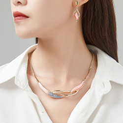 Blanchette - Collier blanc