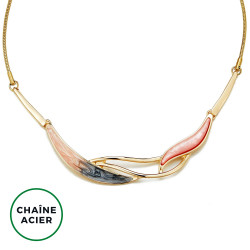 Blanchette - Collier rose