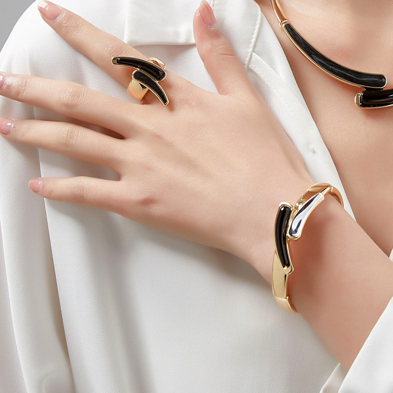 Blejean - Bague élastique noire