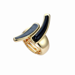 Blejean - Bague élastique noire