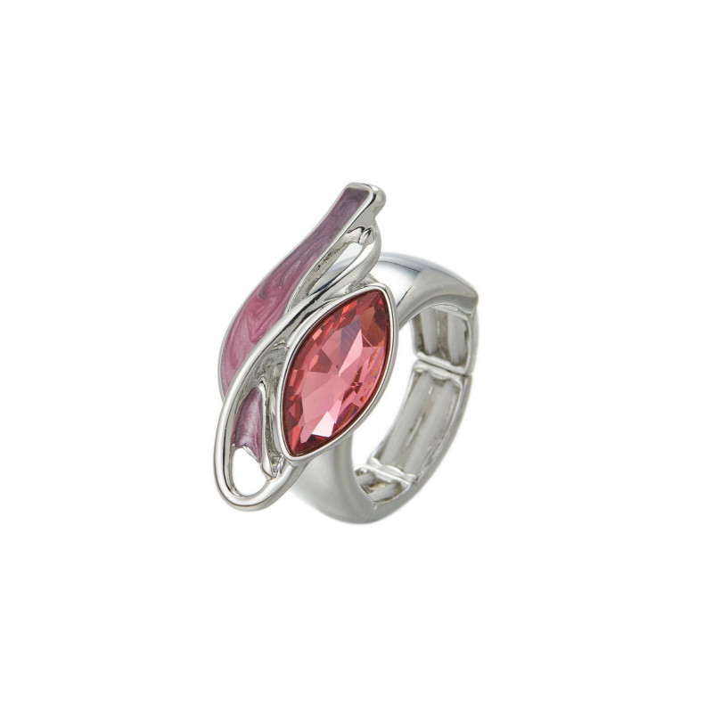 Elektra - Bague élastique violette