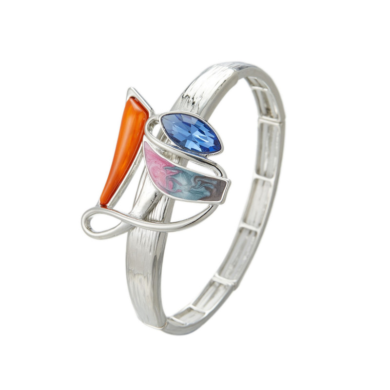 Elektra - Bracelet élastique multicolore