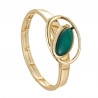 Edmonde - Bracelet élastique Vert