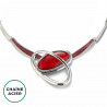 Edmonde - Collier Rouge