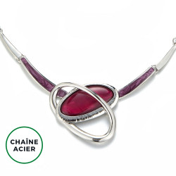 Edmonde - Collier Violet