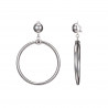 Ilva Boucles d'oreilles argente