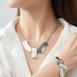 Harrietta - Collier argenté