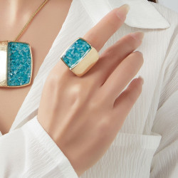 Caelia - Bague elastique Blanche