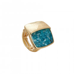 Caelia - Bague elastique Bleue
