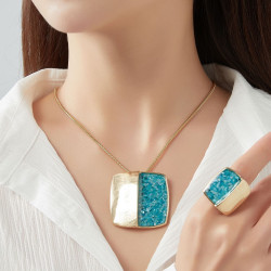 Caelia - Collier Blanc