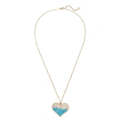 Caline - Sautoir Bleu