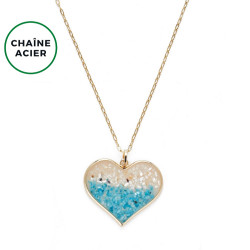 Caline - Sautoir Bleu