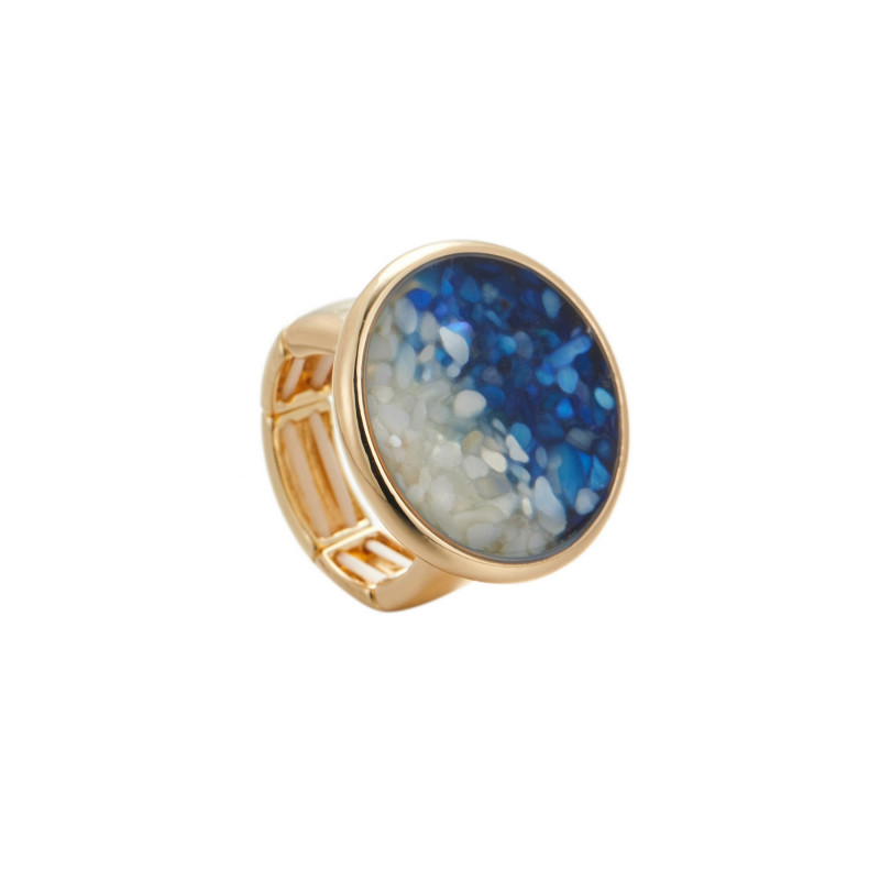 Corentine - Baque elastique Bleue