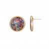 Corentine - Boucle d'oreille tige Multicolore