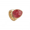 Clarence - Bague elastique Rose
