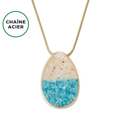 Clarence - Collier Bleu