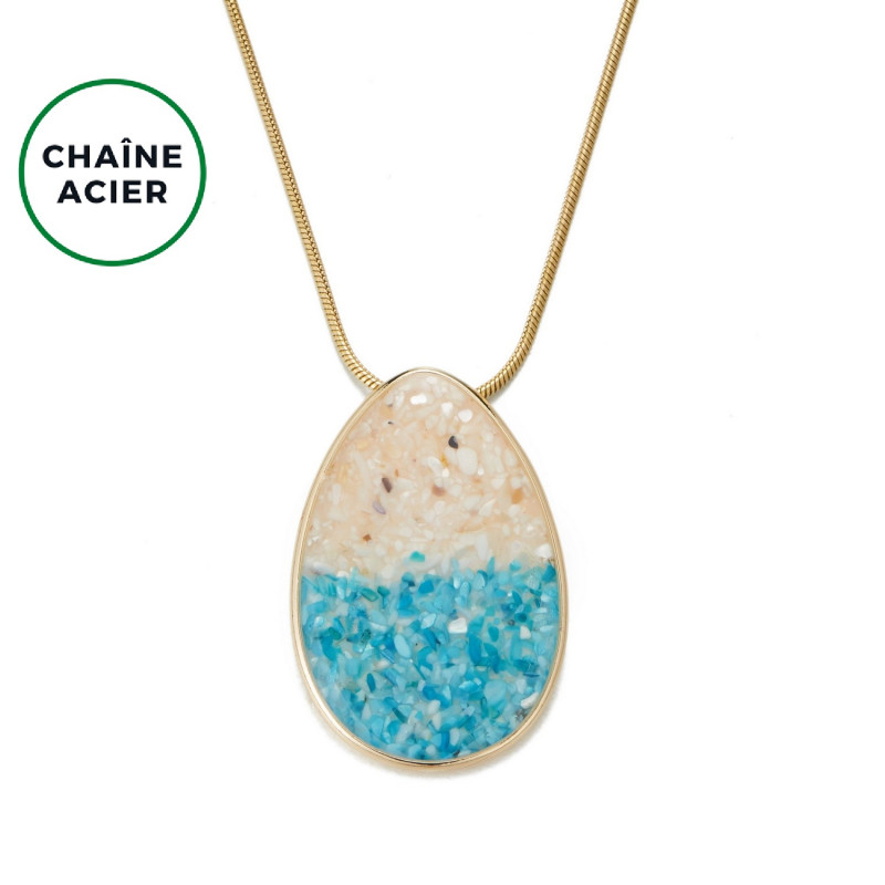 Clarence - Collier Bleu