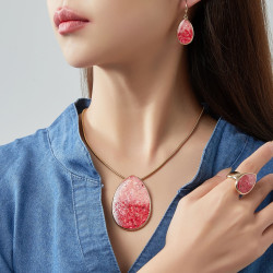 Clarence - Collier Rose