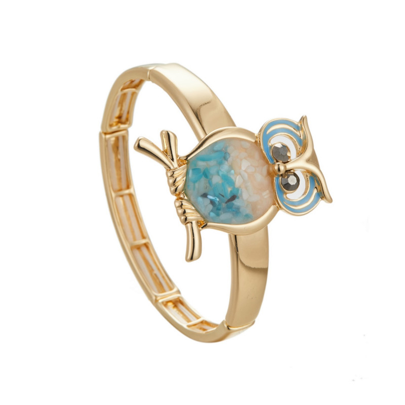 Oonagh - Bracelet élastique Bleu