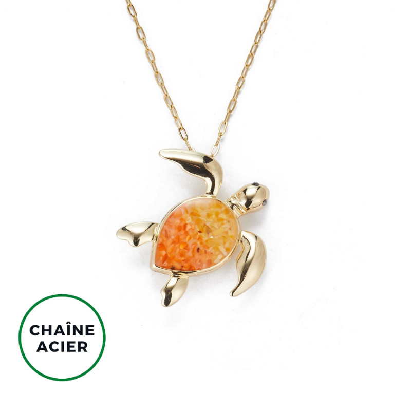 Ortrun - Sautoir Orange