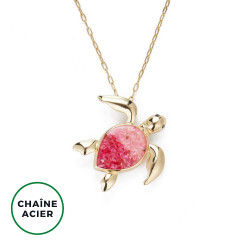 Ortrun - Sautoir Rose