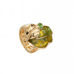 Caraza - Bague elastique Verte