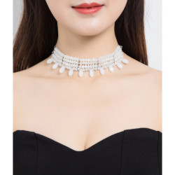 Savia - Collier blanc 2
