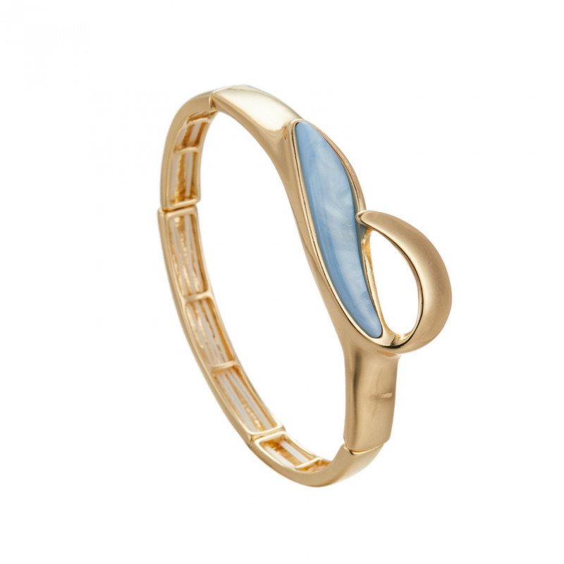 Claudy - Bracelet elastique Bleu