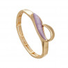 Claudy - Bracelet elastique Parme