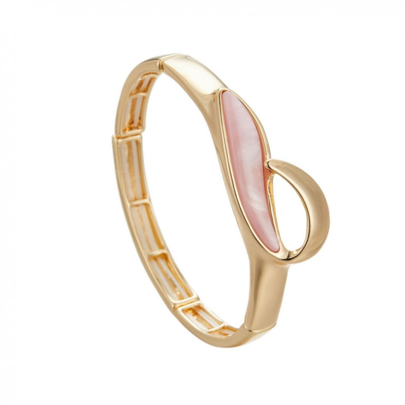 Claudy - Bracelet elastique Rose
