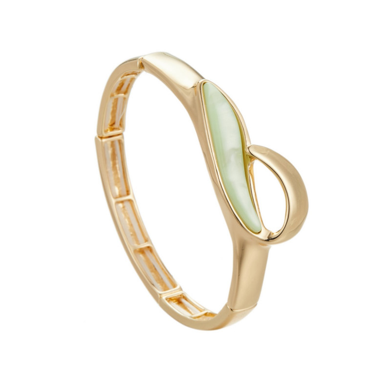 Claudy - Bracelet elastique Vert