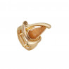 Charifa - Bague elastique Marron