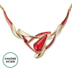 Charifa - Collier Rouge