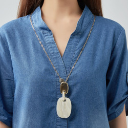 Choumous - Sautoir Bleu