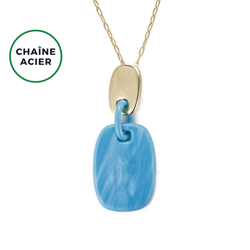 Choumous - Sautoir Bleu