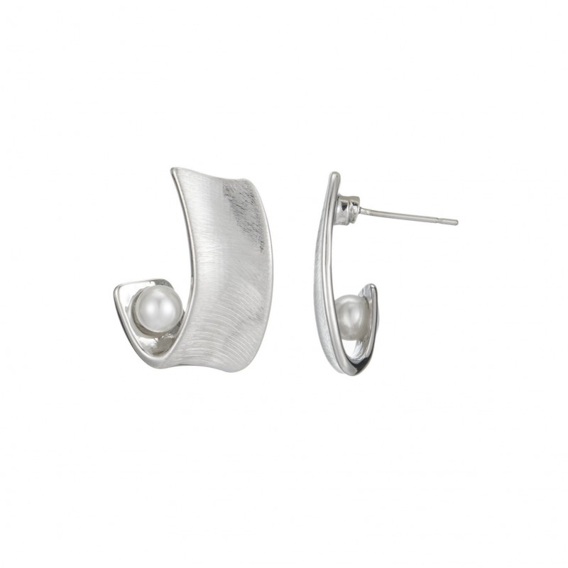 Genesis - Boucle d'oreille tige Argentée