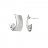 Genesis - Boucle d'oreille tige Argentée