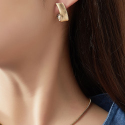 Genesis - Boucle d'oreille tige Argentée