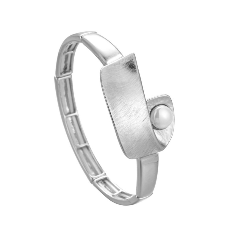 Genesis - Bracelet elastique Argenté