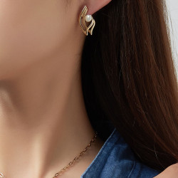 Guyon - Boucle d'oreille tige Argentée