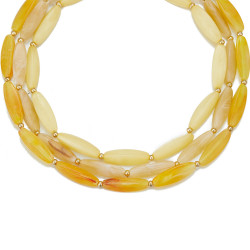 Umayma - Collier jaune