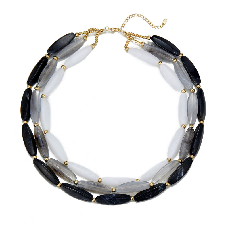 Umayma - Collier noir