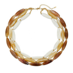 Umayma - Collier marron