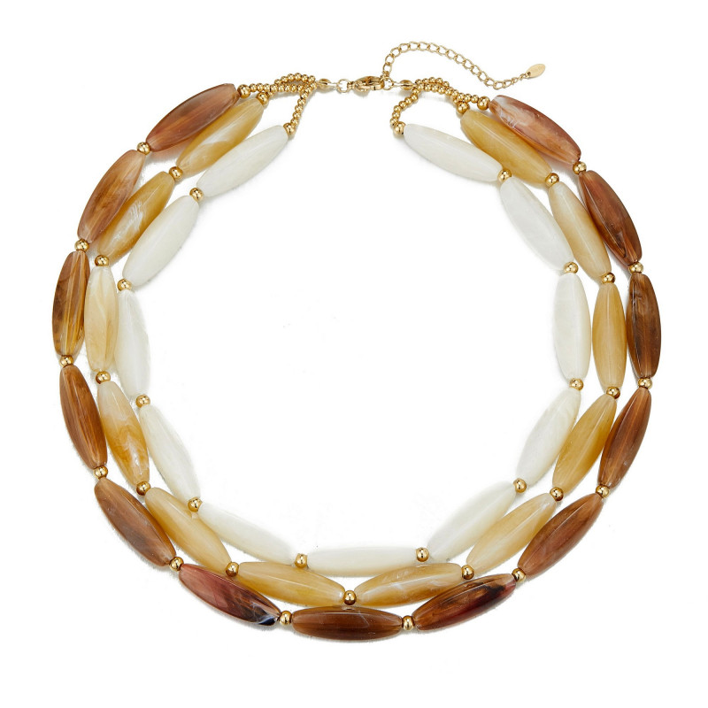 Umayma - Collier marron