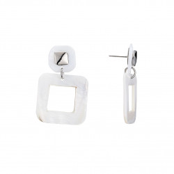 Lorie - Boucles d'oreilles tige blanc