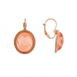 Cora - Boucles d'oreilles tige rose