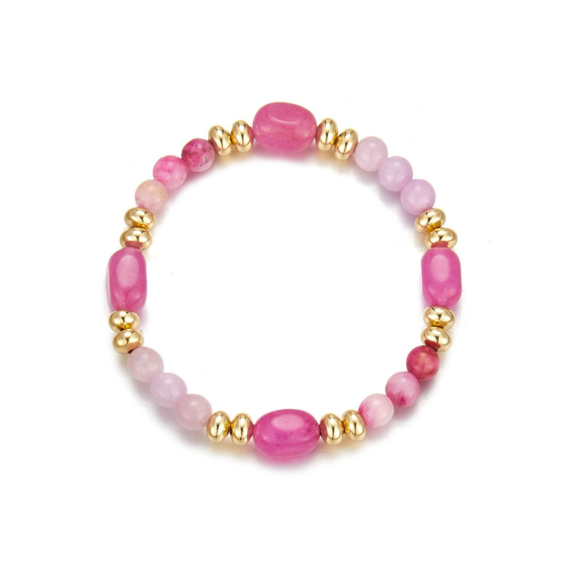 Etsuko - Bracelet élastique rose