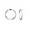 Josie Boucles d'oreilles tige argentée