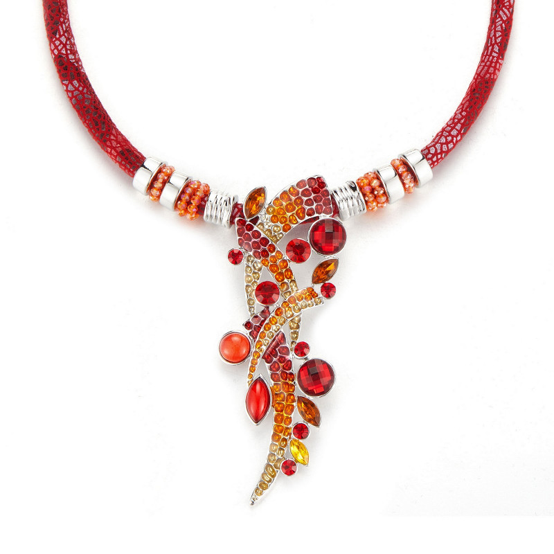 Tiombe - Collier Rouge